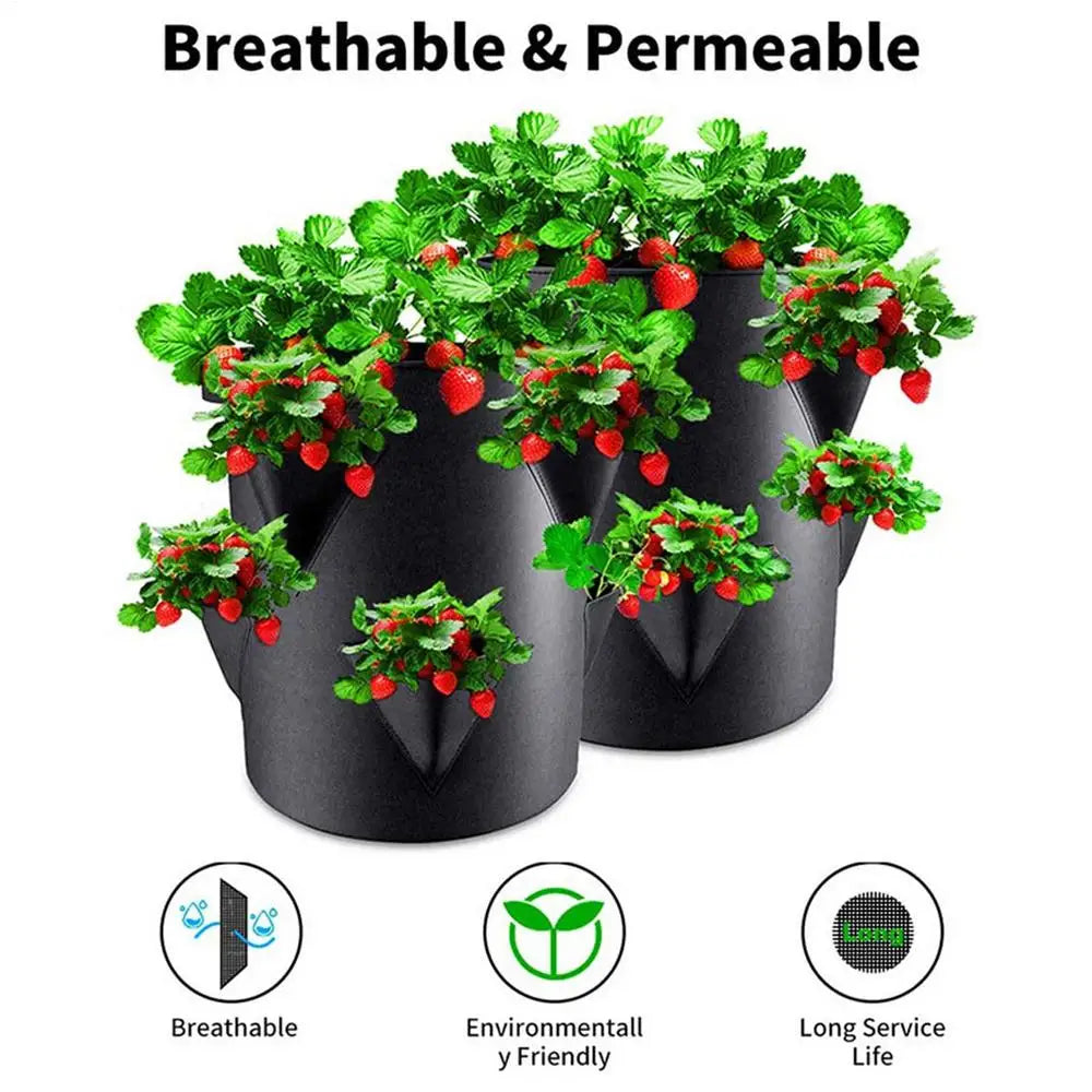 7-Gallon Grow Bag with Side Pockets