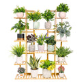 9-Tier Extra Large Bamboo Plant Stand