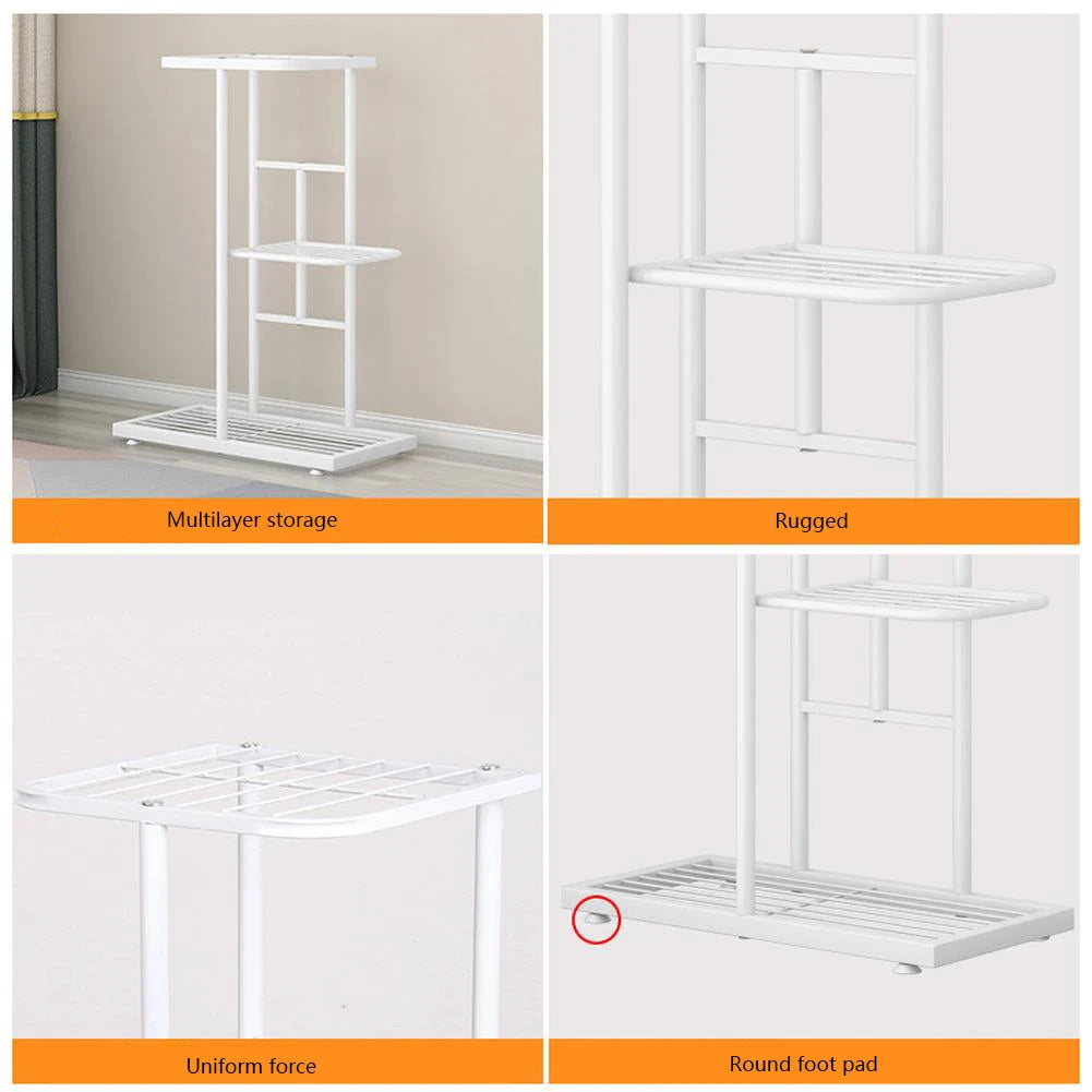 8-Tier Metal Plant Display Stand