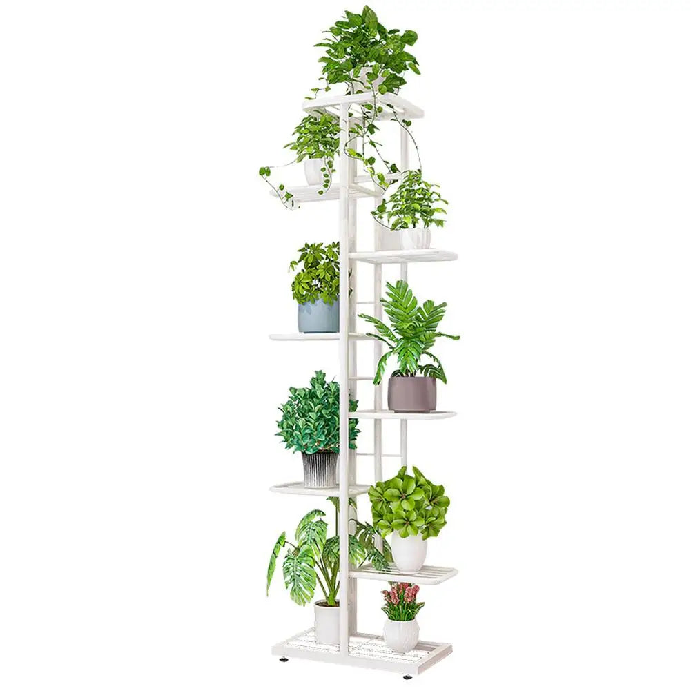 8-Tier Metal Plant Display Stand